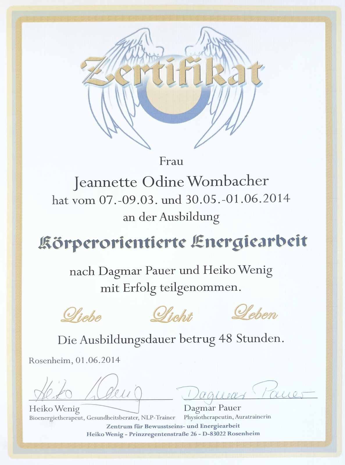 jeannette odine wombacher
